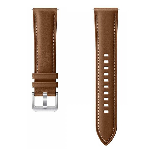 

Ремешок Samsung Stitch Leather Band для Galaxy Watch 3 коричневый (ET-SLR85SAEGRU) 41мм, Stitch Leather Band