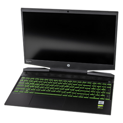 фото Ноутбук hp pavilion gaming 15-dk1045ur, 15.6", ips, intel core i7 10750h 2.6ггц, 16гб, 512гб ssd, nvidia geforce gtx 1660 ti max q - 6144 мб, windows 10, 22n35ea, черный