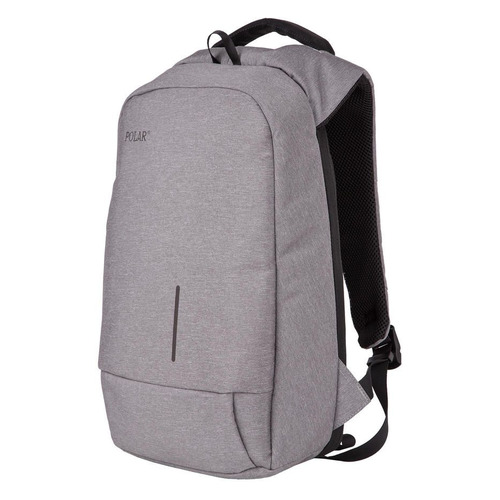 

Рюкзак Polar К3149 ПОТАЙНАЯ МОЛНИЯ (К3149 L.GREY) 30.5x42x12см 15.5л. 0.8кг. полиэстер/нейлон светло, Светло-серый, К3149 Потайная молния