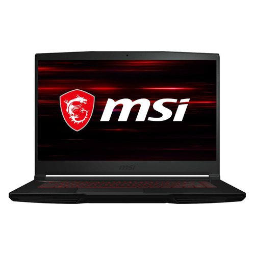 фото Ноутбук msi gf63 thin 9scsr-1026xru, 15.6", ips, intel core i7 9750h 2.6ггц, 8гб, 256гб ssd, nvidia geforce gtx 1650 ti max q - 4096 мб, free dos, 9s7-16r412-1026, черный