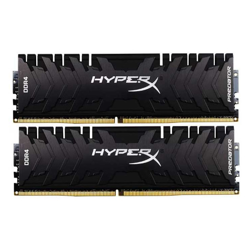 фото Модуль памяти kingston hyperx predator hx433c16pb3k2/16 ddr4 - 2x 8гб 3333, dimm, ret