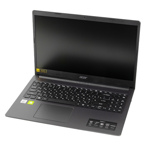 фото Ноутбук acer aspire 3 a315-57g-34xb, 15.6", intel core i3 1005g1 1.2ггц, 8гб, 128гб ssd, nvidia geforce mx330 - 2048 мб, windows 10, nx.hzrer.00p, черный