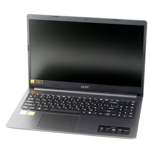 Ноутбук ACER Aspire 3 A315-57G-58R1, 15.6", Intel Core i5 1035G1 1ГГц, 8ГБ, 512ГБ SSD, NVIDIA GeForce MX330 - 2048 Мб, Windows 10, NX.HZRER.00Y, черный