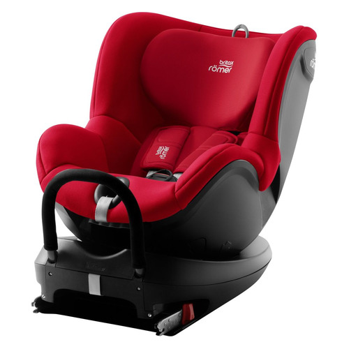 фото Автокресло детское britax roemer dualfix2 r, 0+/1, от 0 до 4 лет, красный/черный