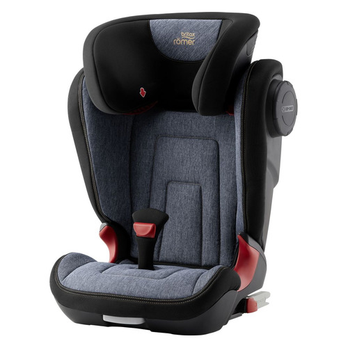 фото Автокресло детское britax roemer kidfix2 s, 2/3, от 3,5 до 12 лет, синий/черный