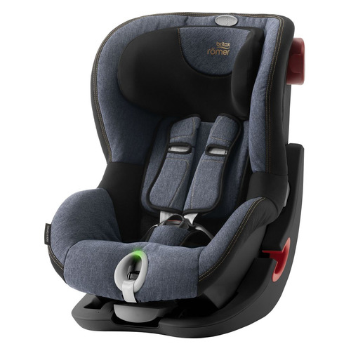 фото Автокресло детское britax roemer king ii ls black series, 1, от 9 мес до 4 лет, синий/черный