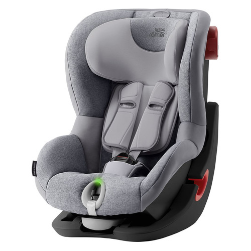 фото Автокресло детское britax roemer king ii ls black series, 1, от 9 мес до 4 лет, серый/черный