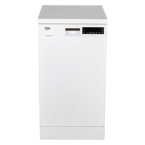 фото Посудомоечная машина beko dds28120w, узкая, белая