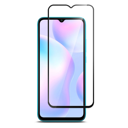 

Защитное стекло для экрана BORASCO для Xiaomi Redmi 9A/9C, антиблик, 1 шт, черный [39180]