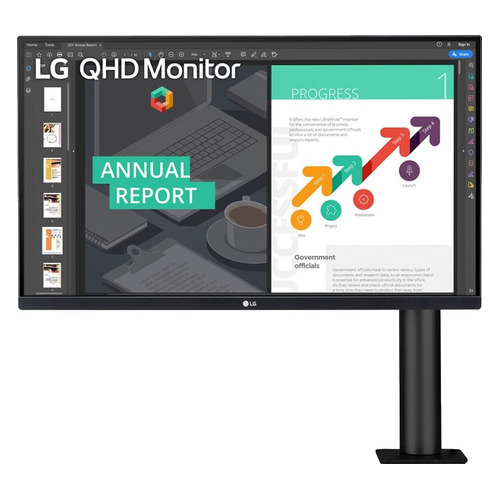 фото Монитор lg 27qn880-b 27", черный [27qn880-b.aruz]