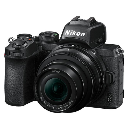 

Фотоаппарат NIKON Z50 kit ( Nikkor Z DX 16-50 f/3.5-6.3 VR и DX 50-250 f/4.5-6.3 VR), черный [voa050k002], Z50