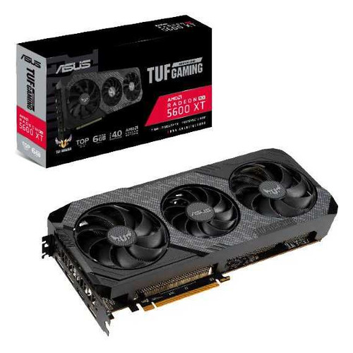 

Видеокарта ASUS AMD Radeon RX 5600XT , TUF 3-RX5600XT-T6G-EVO-GAMING, 6ГБ, GDDR6, Ret, TUF 3-RX5600XT-T6G-EVO-GAMING