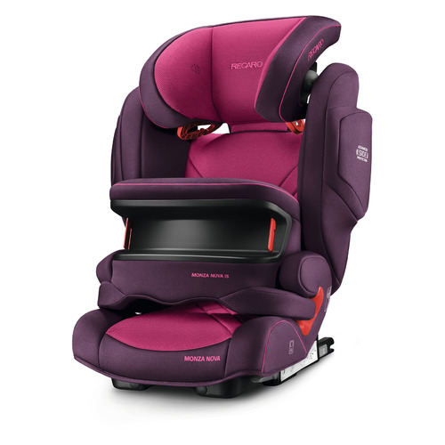 

Автокресло детское RECARO Monza Nova Is POWER BERRY, 1/2/3, от 9 мес до 12 лет, фиолетовый/розовый