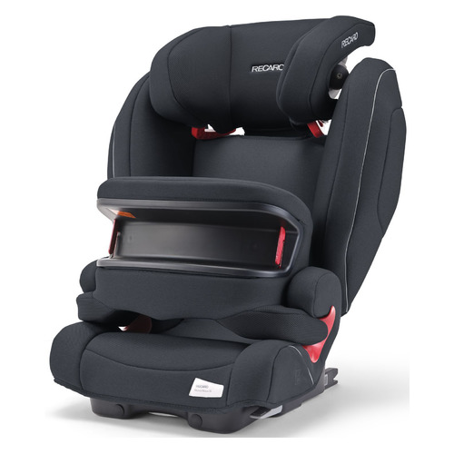 фото Автокресло детское recaro monza nova is prime mat black, 1/2/3, от 9 мес до 12 лет, темно-серый