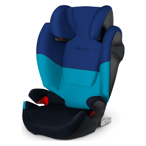 фото Автокресло детское cybex solution m-fix sl, 2/3, от 3,5 до 12 лет, синий/темно-синий