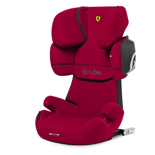 

Автокресло детское CYBEX Solution X2-Fix, 2/3, от 3,5 до 12 лет, красный/черный