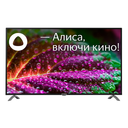 

Телевизор Hyundai H-LED50FU7001, Яндекс.ТВ, 50", Ultra HD 4K, черный, H-LED50FU7001