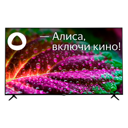 фото Телевизор hyundai h-led65fu7003, яндекс, 65", ultra hd 4k