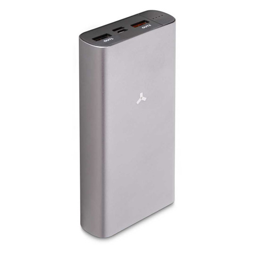 фото Внешний аккумулятор (power bank) accesstyle battleship ii 20mpq, 20000мaч, серый noname