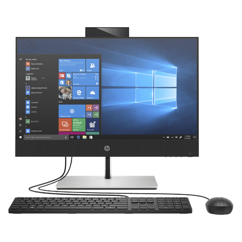 фото Моноблок hp proone 440 g6, 24", intel core i5 10500t, 8гб, 256гб ssd, intel uhd graphics 630, dvd-rw, windows 10 professional, черный [1c6x7ea]