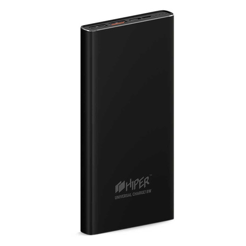 фото Внешний аккумулятор (power bank) hiper mps10000, 10000мaч, черный [mps10000 black]