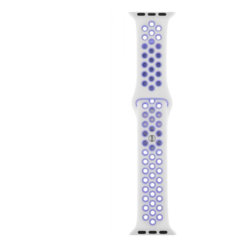 

Ремешок Interstep Action для Apple Watch Series 3/4/5 белый/фиолетовый (65501), Action