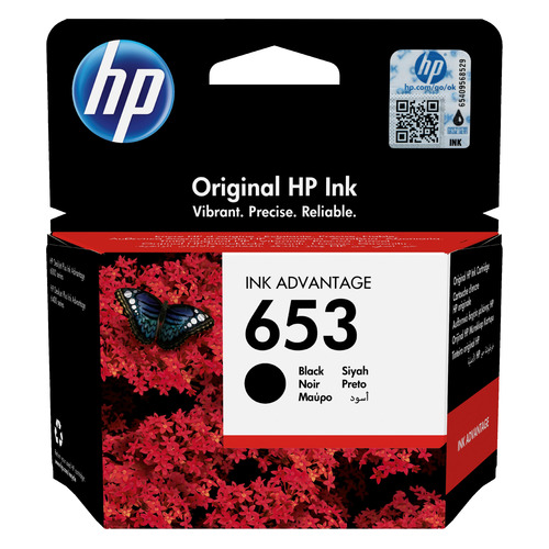 

Картридж HP 653, черный / 3YM75AE, 653