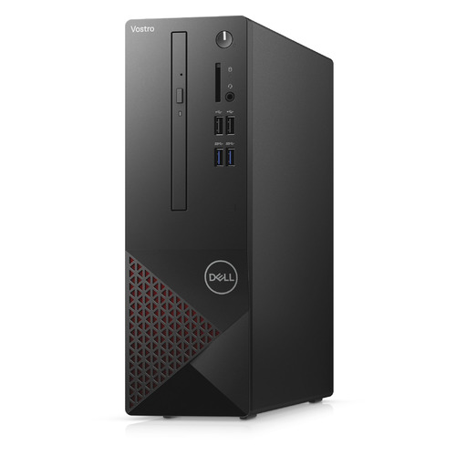 фото Компьютер dell vostro 3681, intel core i3 10100, ddr4 4гб, 1000гб, intel uhd graphics 630, dvd-rw, cr, linux, черный [3681-2536]