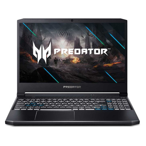 фото Ноутбук acer helios 300 ph315-53-76nn, 15.6", ips, intel core i7 10750h 2.6ггц, 32гб, 1тб ssd, nvidia geforce rtx 2070 - 8192 мб, windows 10, nh.q7zer.00d, черный