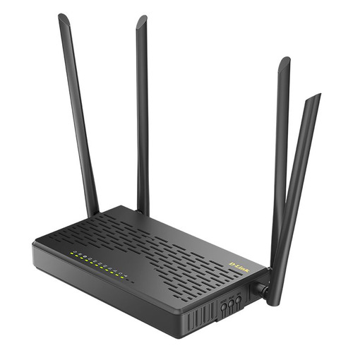 фото Wi-fi роутер d-link dir-825, черный [dir-825/gfru/r3a]