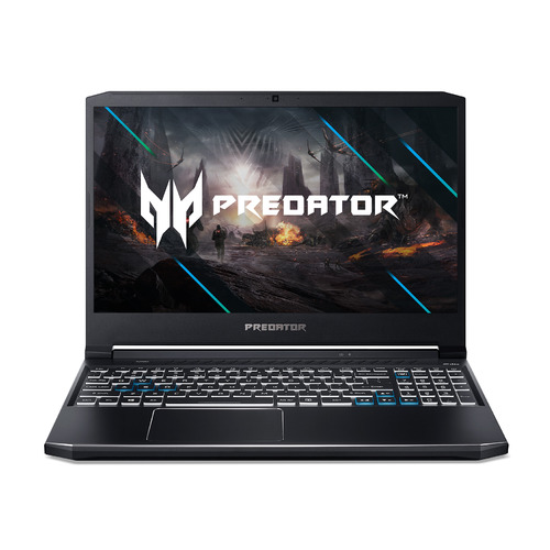 фото Ноутбук acer predator helios 300 ph315-53-50ql, 15.6", ips, intel core i5 10300h 8гб, 512гб ssd, nvidia geforce gtx 1650 ti - 4096 мб, windows 10, nh.q7wer.005, черный