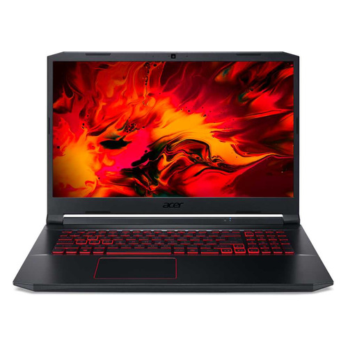 фото Ноутбук acer nitro 5 an517-52-77pr, 17.3", ips, intel core i7 10750h 2.6ггц, 16гб, 512гб ssd, nvidia geforce gtx 1650 - 4096 мб, eshell, nh.q80er.00e, черный