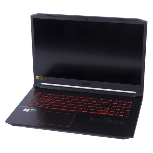 фото Ноутбук acer nitro 5 an517-52-53at, 17.3", ips, intel core i5 10300h 2.5ггц, 8гб, 1000гб, 256гб ssd, nvidia geforce gtx 1650 ti - 4096 мб, eshell, nh.q82er.00b, черный