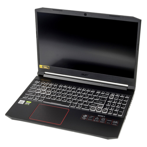 фото Ноутбук acer nitro 5 an515-55-502q, 15.6", ips, intel core i5 10300h 2.5ггц, 8гб, 1000гб, 256гб ssd, nvidia geforce rtx 2060 - 6144 мб, eshell, nh.q7qer.00b, черный