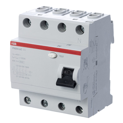 

Выключатель дифф. тока ABB F204 (2CSF204003R3630) 63A 300мА AC 4П 400В 4мод, F204
