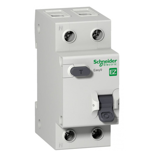 фото Выключатель автом. дифф. тока schneider electric easy 9 (ez9d34610) 10a тип c 4.5ka 30ма ac 1п+н 230