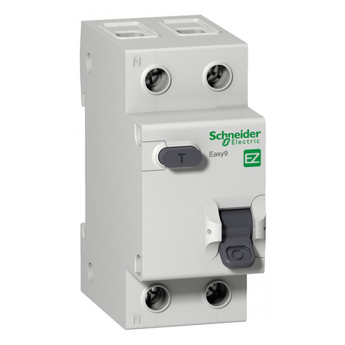 фото Выключатель автом. дифф. тока schneider electric easy 9 (ez9d34625) 25a тип c 4.5ka 30ма ac 1п+н 230