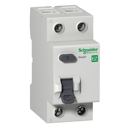 

Выключатель дифф.тока УЗО Schneider Electric Easy 9 (EZ9R54263) 63A 0.5kA 100мА AC 2П 230В 2мод, Easy 9