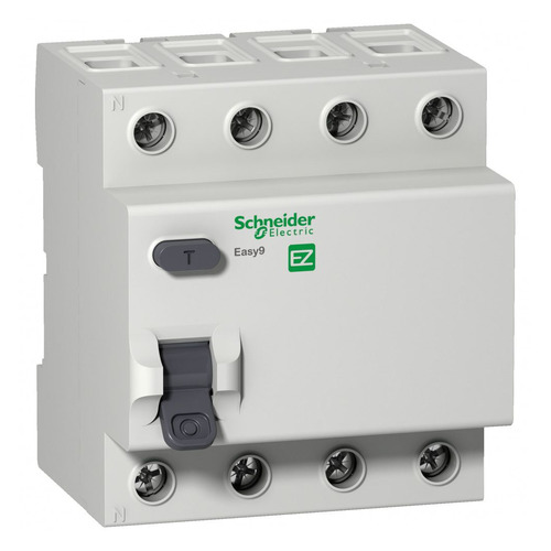 фото Выключатель дифф. тока schneider electric easy 9 (ez9r34425) 25a 30ма ac 4п 4мод