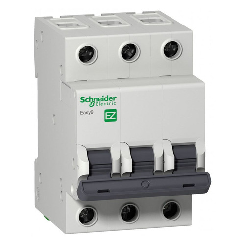 фото Выключатель автоматический schneider electric easy 9 (ez9f34306) 6a тип c 4.5ka 3п 400в 3мод