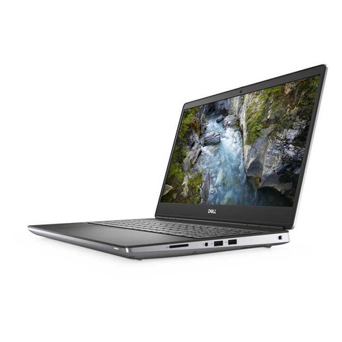 фото Ноутбук dell precision 7550, 15.6", intel core i9 10885h 2.4ггц, 16гб, 512гб ssd, nvidia quadro rtx 3000 - 6144 мб, windows 10 professional, 7550-0231, серый