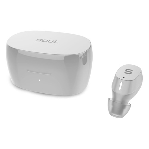 Наушники с микрофоном SOUL Emotion 2, Bluetooth, вкладыши, белый глянец [80000612]