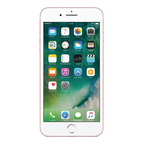 фото Смартфон clevercel apple iphone 7 plus 32gb (подержанный c гарантией), розовое золото