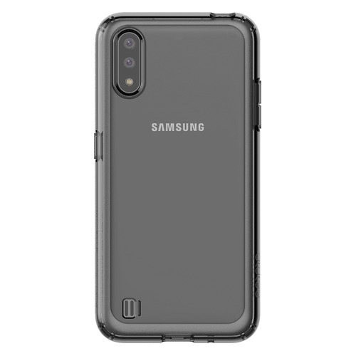 фото Чехол (клип-кейс) samsung araree m cover, для samsung galaxy m01, черный [gp-fpm015kdabr]