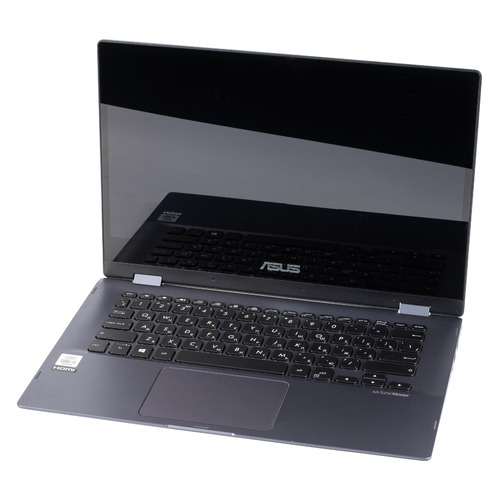 фото Ноутбук-трансформер asus vivobook tp412fa-ec404t, 14", intel core i3 10110u 4гб, 256гб ssd, uma , windows 10, 90nb0n31-m13540, серый