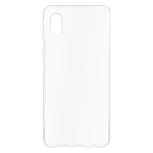 фото Чехол (клип-кейс) borasco silicone case, для samsung galaxy a01 core, прозрачный [39203]