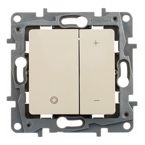 

Диммер Legrand Etika скрыт. кноп. IP20 слоновая кость (672318)