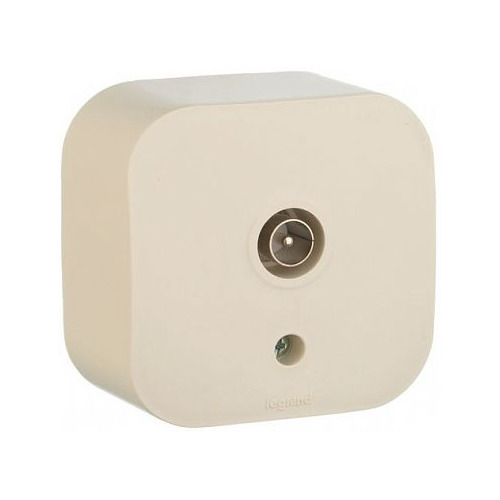 

Розетка телев. Legrand Quteo (782245) откр. слоновая кость