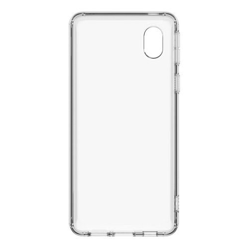 фото Чехол (клип-кейс) samsung soft clear cover, для samsung galaxy a01 core, прозрачный [ef-oa013ttegru]