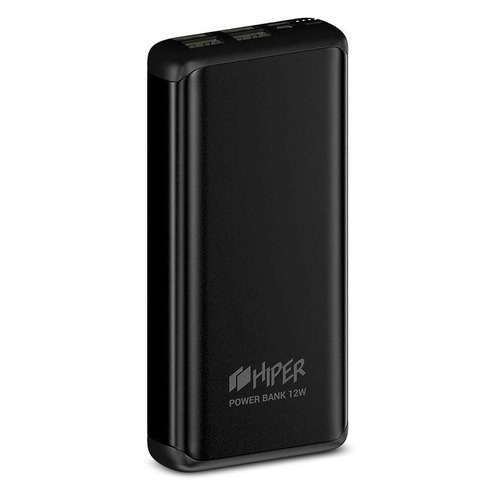 фото Внешний аккумулятор (power bank) hiper ms20000 black, 20000мaч, черный